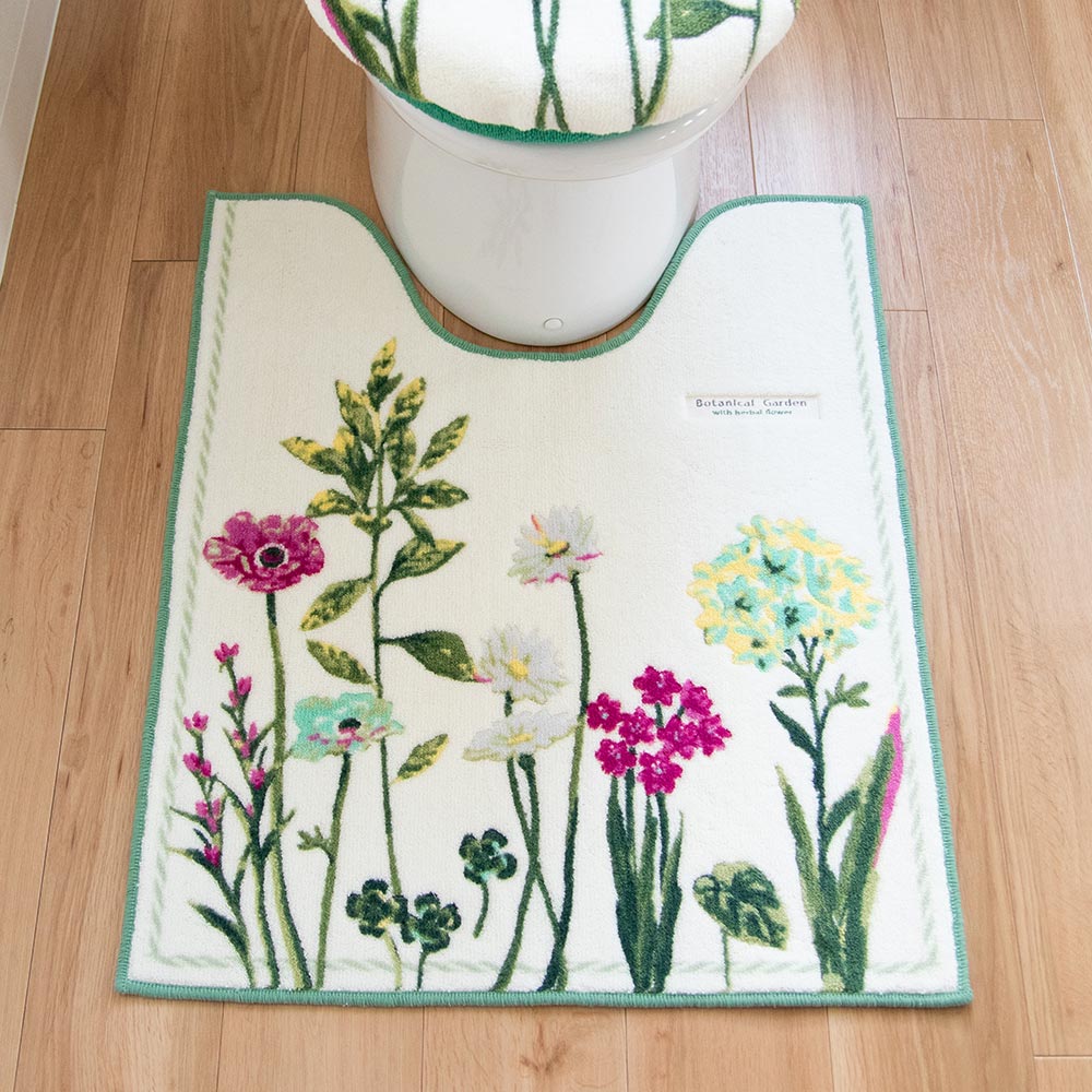 ボタニカルガーデン トイレマット | オカ株式会社