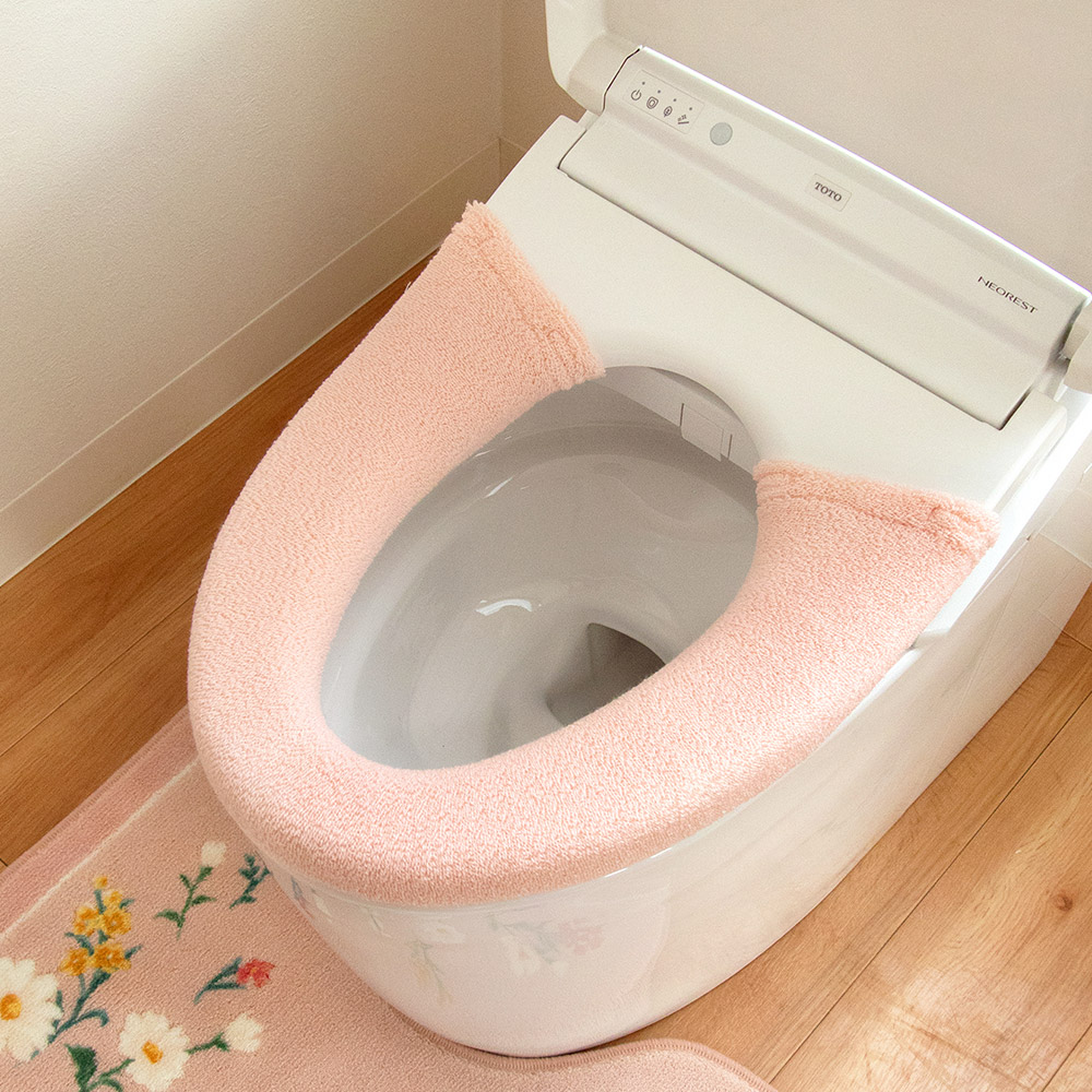 オカ(OKA) ロイヤルコレクション アーツ トイレマット こまかい 約58cm×63cm(レギュラー)(首下