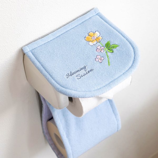 ブルーミングシーズン トイレットペーパーホルダーカバー