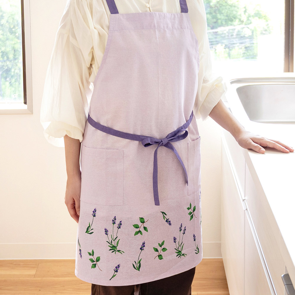 エミーズ ラベンダー ミモザ エプロン | オカ株式会社