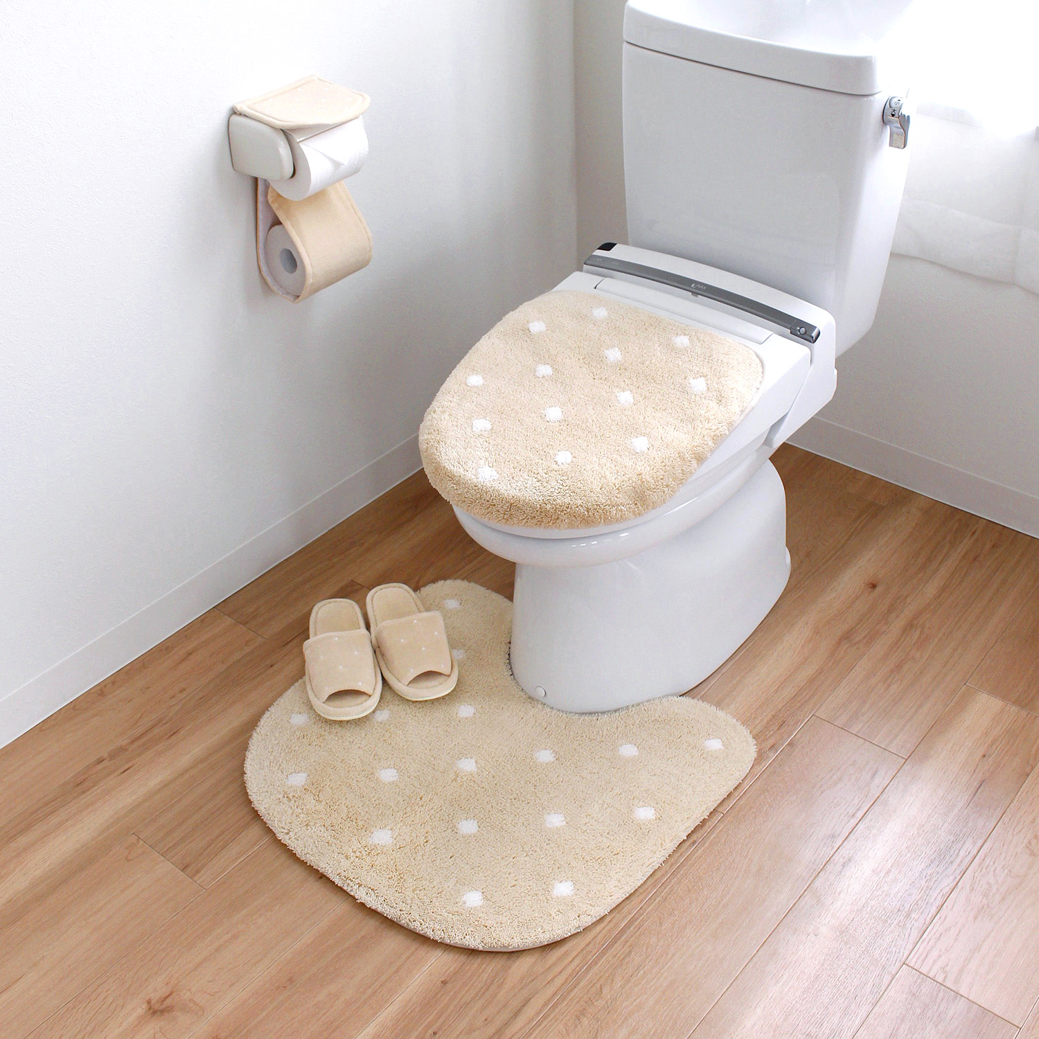 激安人気新品 ピュアコロンミュー 吸 ピュアコロンミュー オカ フリーサイズ ペーパーホルダーカバー ピンク おしゃれ 3点 セット トイレマット トイレ用品 Www Solidarite Numerique Fr