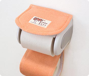 グリーンノート トイレットペーパーホルダーカバー